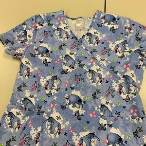 Eeyore Scrub Top Disney XL